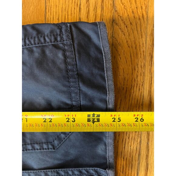 J. CREW Blue Military Utility Cargo Zip Up Shirt Field Jacket Women's Size Small - Picture 8 of 10